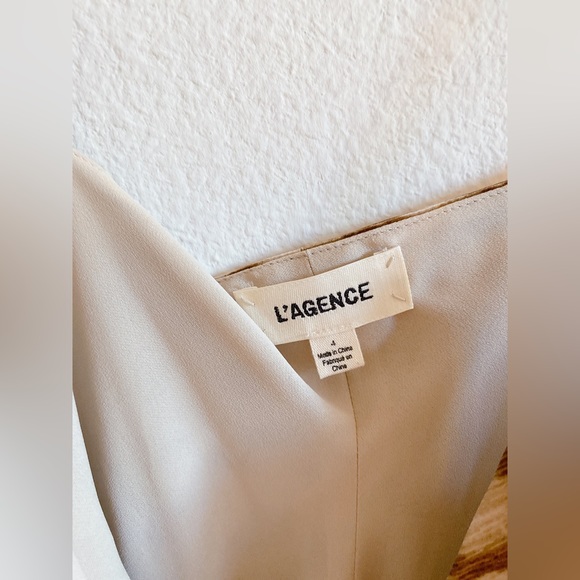 L’agence leopard print slip dress - Picture 4 of 7